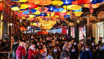 У різних куточках Китаю відзначають Свято ліхтарів