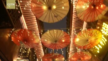 Стародавня вулиця у китайському місті Тайчжоу