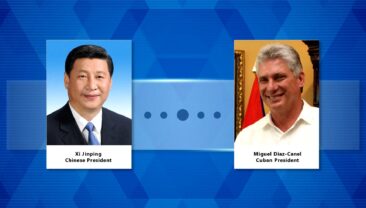 Сі Цзіньпін привітав Мігеля Діас-Канеля з переобранням президентом Куби