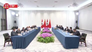 Голова КНР Сі Цзіньпін зустрівся з президенткою Перу