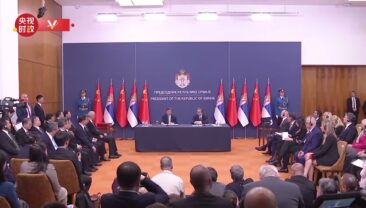 Голова КНР Сі Цзіньпін і президент Сербії Александр Вучич зустрілися з журналістами