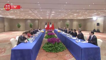 Сі Цзіньпін зустрівся із президентом Франції