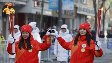 У Харбіні стартувала естафета вогню 9-х зимових ігор