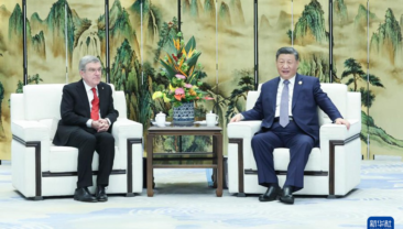 Сі Цзіньпін зустрівся з президентом Міжнародного олімпійського комітету Томасом Бахом