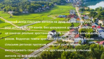 Сільські зміни в даних