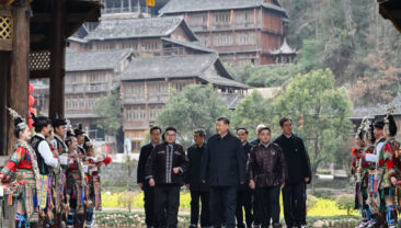 Сі Цзіньпін проінспектував провінцію Ґуйчжоу на південному заході Китаю