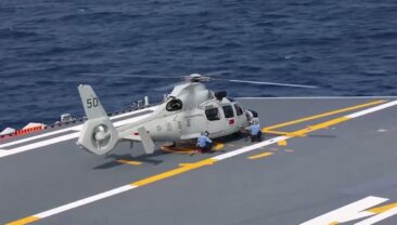 НВАК задіяла авіаносну групу для відпрацювання ударів в акваторії та повітряному просторі на схід від острова Тайвань