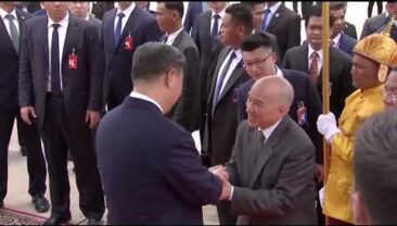 Сі Цзіньпін прибув до Камбоджі з державним візитом