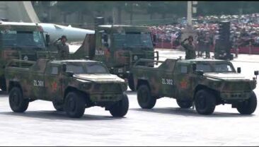 Відеозапис військового параду з нагоди 80-ї річниці Перемоги китайського народу у Війні опору японським загарбникам та Перемоги у Світовій антифашистській війні（2）