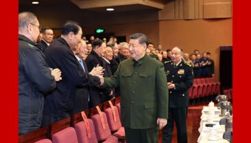 Сі Цзіньпін привітав ветеранів НВАК із настанням Свята Весни