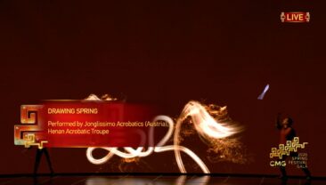 Акробатика: «Малювання весни»