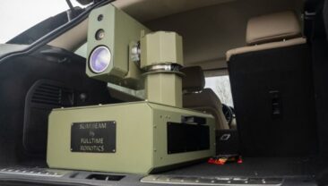 В Україні розроблено лазерне озброєння Sunray для боротьби з дронами