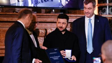 Зеленський отримав премію Мюнхенської конференції за вклад у мир