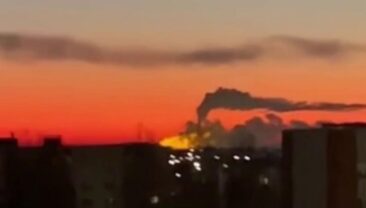 В Чебоксарах зафіксували масштабний пожежу після атаки безпілотників