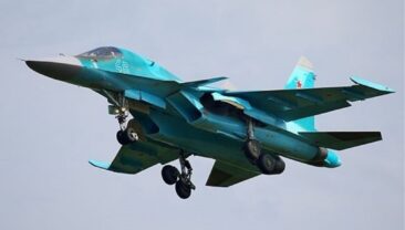 Українські військові збили російський літак Су-34 на південному напрямку