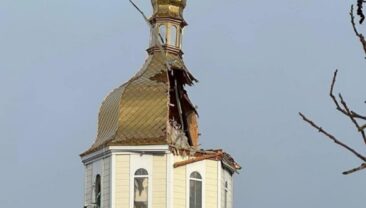 Російська атака: пошкоджені церкви та монастир у Бориспольському районі