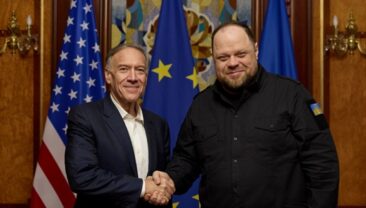 Спікер Верховної Ради України зустрівся з Майком Помпео