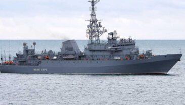 У Севастополі зафіксували пошкодження російського корабля ‘Іван Хурс’