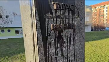 Посольство України в Сербії засудило акт вандалізму щодо пам’ятника Шевченку