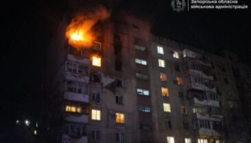 Масовані атаки Росії: у Харькові та Запорожжі пошкоджені житлові будинки