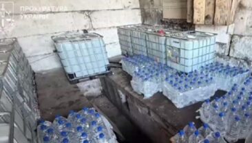 В Києві виявили підпільне виробництво алкоголю на 50 тонн