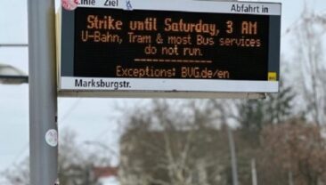 В Німеччині розпочались забастовки в комунальному транспорті