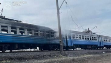 Удар дрона РФ по поезду в Дніпропетровській області: один загиблий та семеро поранених