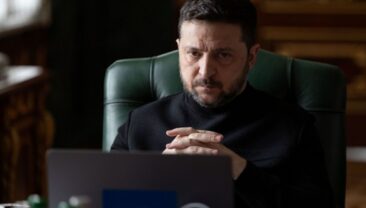 Зеленський обговорив з канцлером Німеччини ситуацію в Україні та потреби в ППО