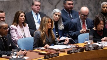 Меланія Трамп на засіданні ООН: Освіта та технології – шлях до миру