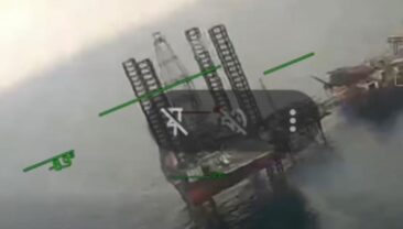 Успішна операція ВМС України на газодобувній платформі в Чорному морі