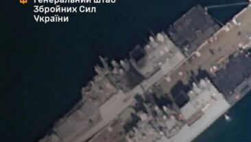 Пошкодження фрегатів Чорноморського флоту РФ у Новоросійську