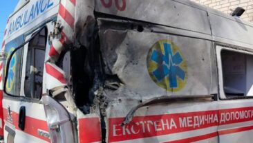 Російський дрон атакував бригаду швидкої допомоги на Миколаївщині