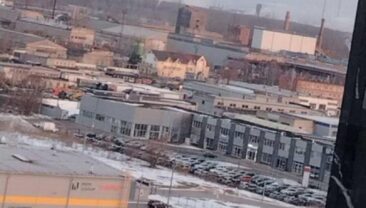 Атака дронів на хімічний завод Акрон у Великому Новгороді