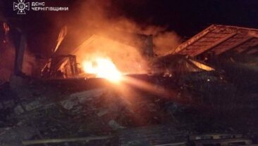 Ворожий обстріл агропредприємства на Чернігівщині