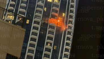 Дубай атакують ірансько-російські безпілотники: два попадання та пожежа