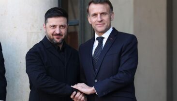 Зеленський зустрічається з Макроном для обговорення ситуації в Україні