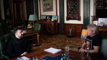Шон Пенн пропустив Оскар, зустрівся з Зеленським в Україні