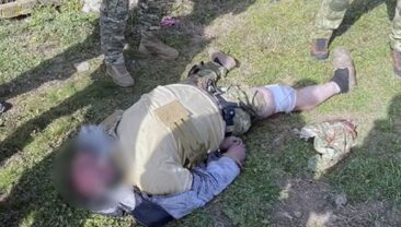В Стефановке наряду с вооружённым сопротивлением произошёл пожар
