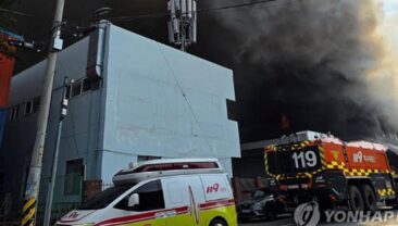 В Южній Кореї оголошено національну мобілізацію протипожежних сил через великий пожежу