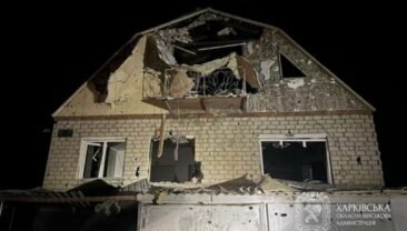 Внаслідок російських обстрілів на Харківщині постраждали 10 мирних жителів