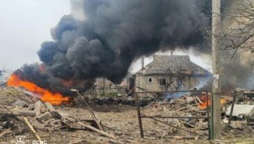 Артобстріл у Константиновці: двоє постраждалих