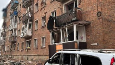Удар по Глухову: 11 постраждалих, серед яких 6-річна дівчинка
