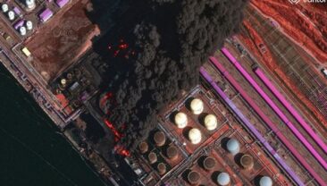 Пожежі на нафтових терміналах Росії: ситуація у Приморську та Усть-Лузі