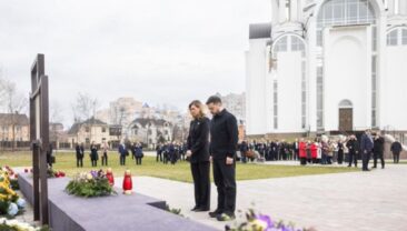 Зеленські вшанували пам’ять загиблих в Бучі