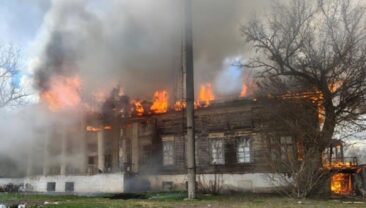 Усадьба Донцов-Захаржевських знищена внаслідок російського удару