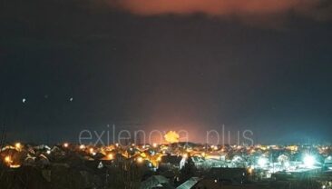 Атака безпілотників у Луганській області: масштабний пожар в Алчевську