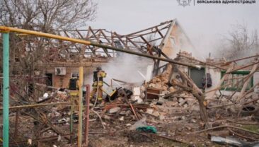 Обстріл Запорожської області: один загиблий та семеро поранених