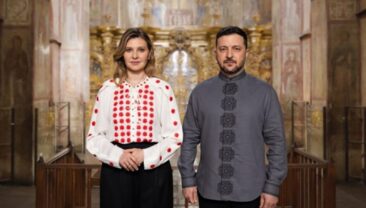 Володимир та Олена Зеленські привітали українців з Пасхою