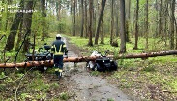 Сильний вітер в Україні: двоє загиблих, зокрема у Черкасах