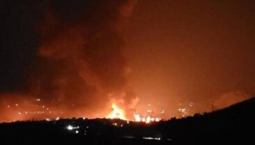 Новий пожежа на НПЗ у Туапсе: 122 рятувальника борються з вогнем